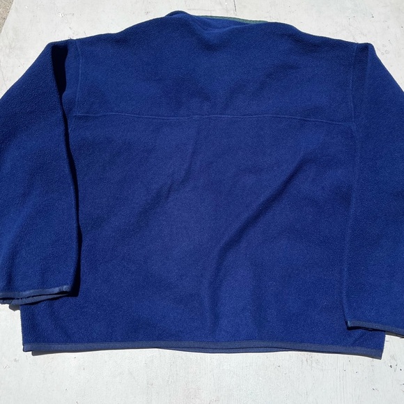 Men's Layers Sweater Blue Pullover NO SIZE Baselayer Camp Hike Outdoor PolarTec - Picture 10 of 13